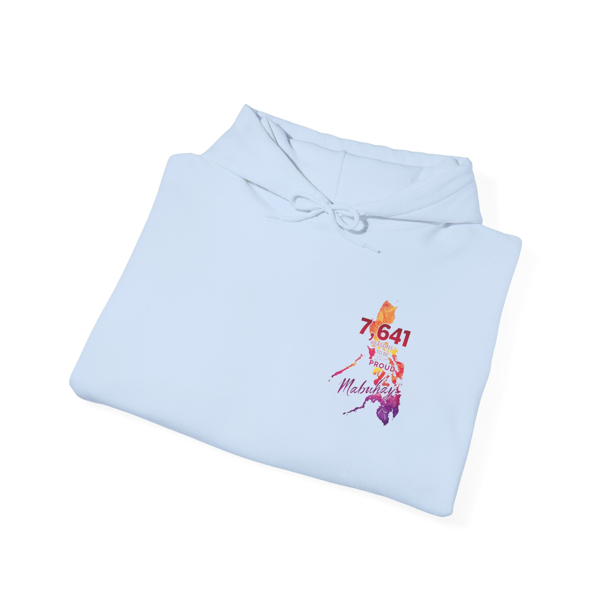 Philippines Pride Hoodie — 7,641 Map Design