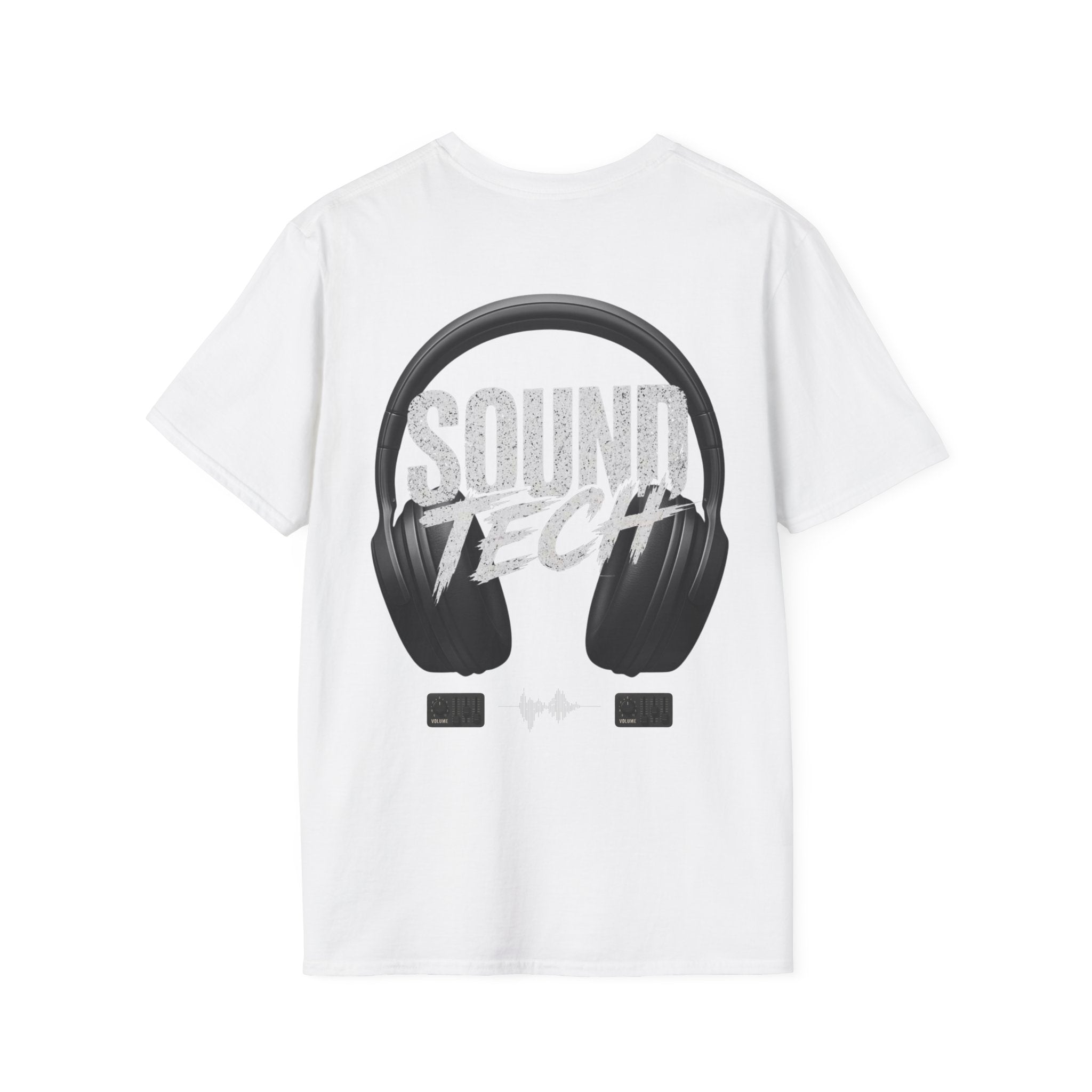Sound Tech T‑Shirt — Minimalist Crew Neck Tee