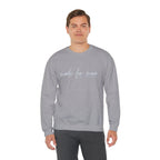 Christian Crewneck Sweatshirt "Made For More" Ephesians 2:10 Pullover, Inspirational Scripture Apparel, Faith Graphic Sweatshirt