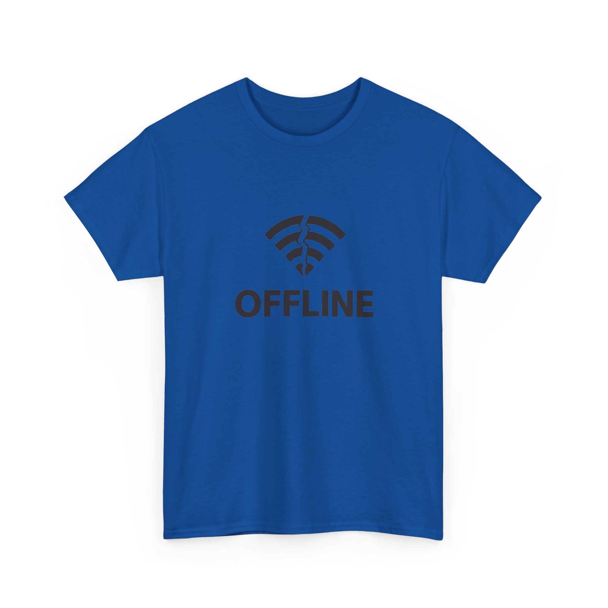 Christian 'Offline' Tee — Back Print: "Go Into Your Room, Close the Door and Pray"