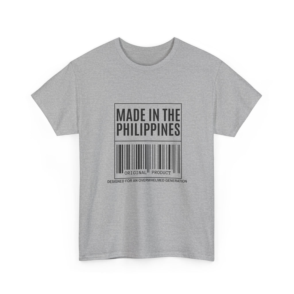 Made in the Philippines T‑Shirt — Barcode Heritage Tee