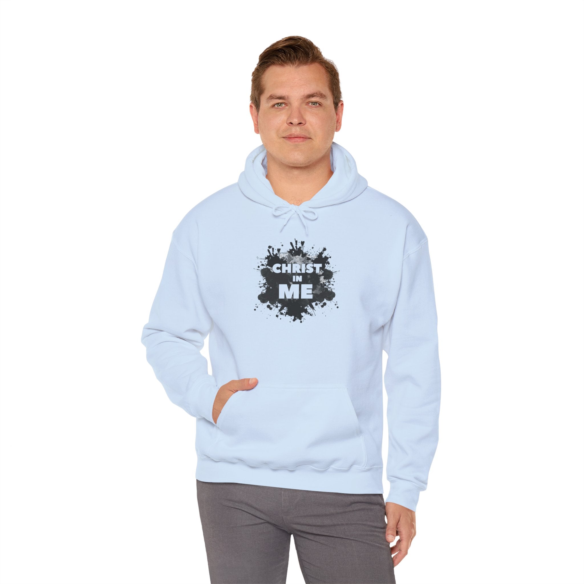 Christ in Me Hoodie — Christian Faith Graphic Pullover