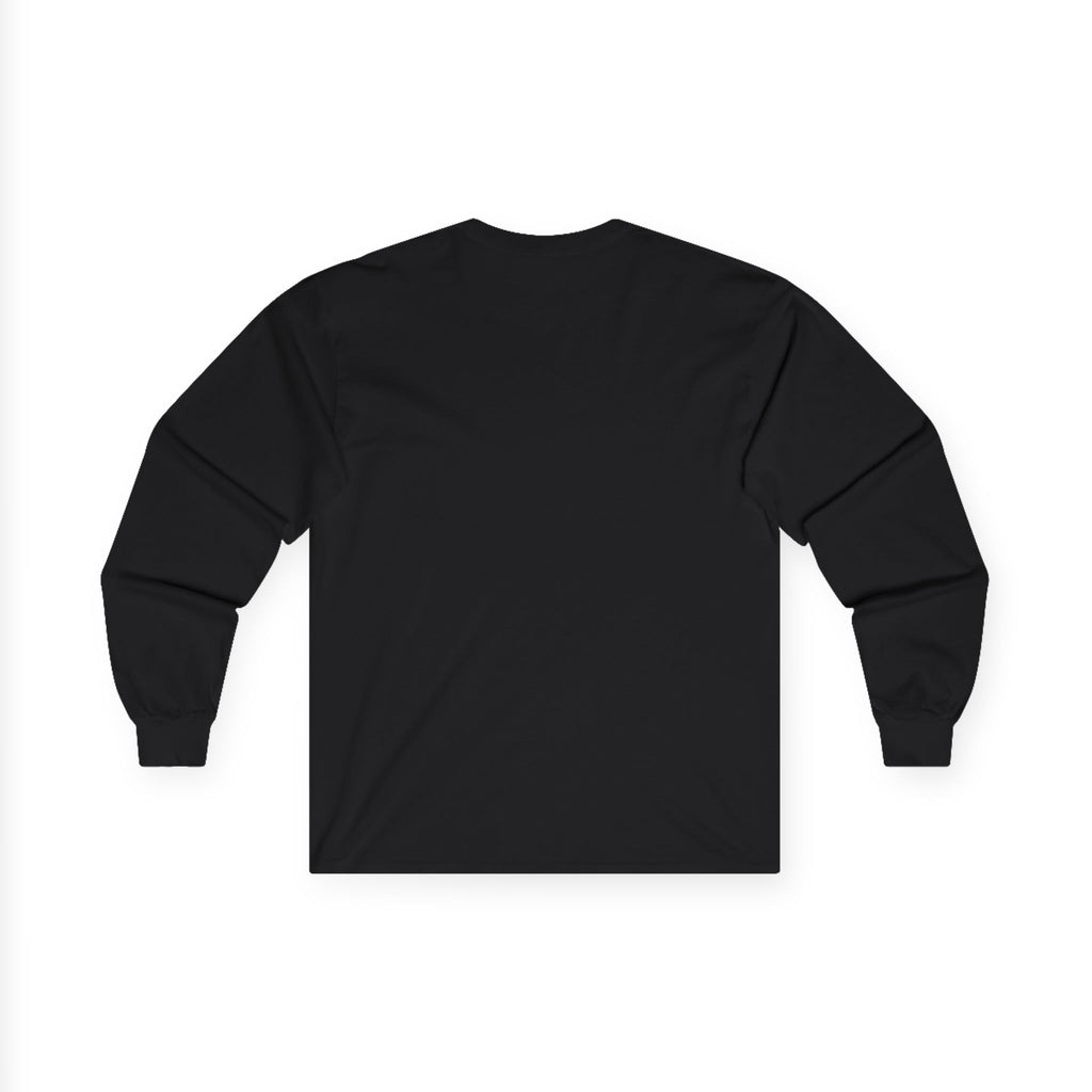 Christian Long Sleeve Tee — "I Am the Light" Minimal Cross Design