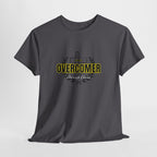 Overcomer Cross T-Shirt — Inspirational Christian Faith Tee