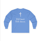 Not Perfect But Forgiven Long Sleeve Tee — Christian Faith Graphic Shirt