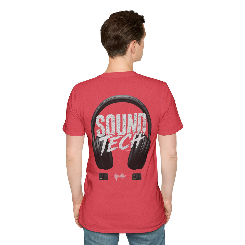 Sound Tech T‑Shirt — Minimalist Crew Neck Tee