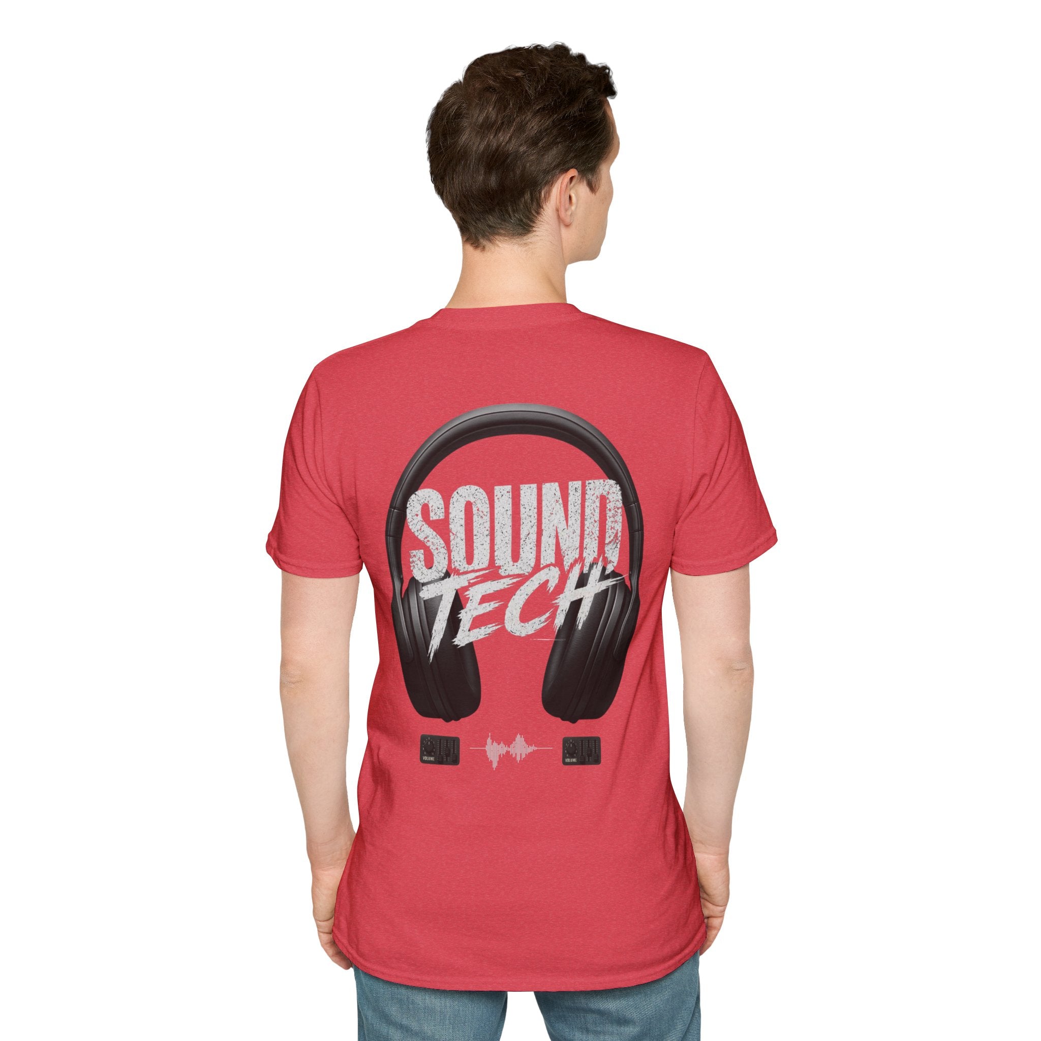 Sound Tech T‑Shirt — Minimalist Crew Neck Tee