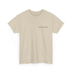 Fingerprint Graphic Tee — Minimalist Identity T‑Shirt