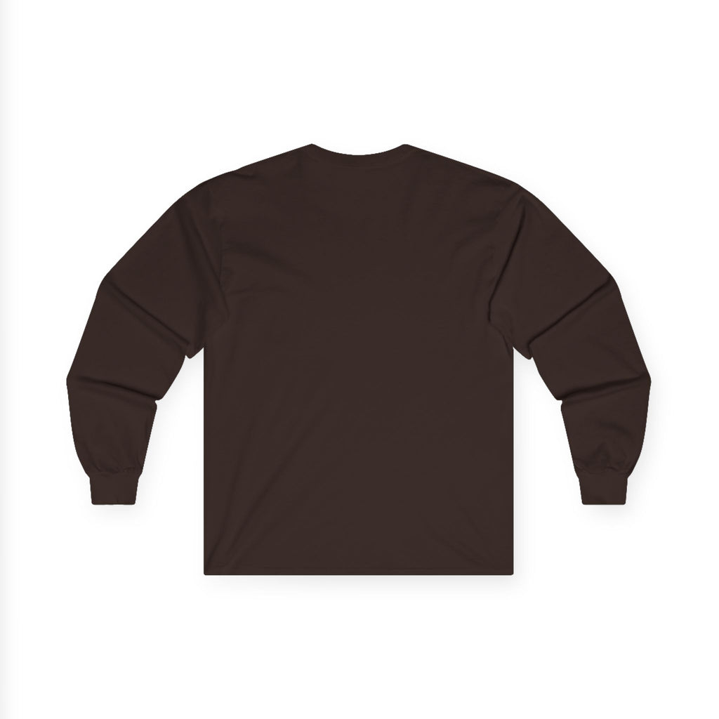 Christian Long Sleeve Tee — "I Am the Light" Minimal Cross Design