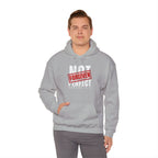 Not Perfect — Forgiven Hoodie | Christian Inspirational Sweatshirt (Romans 5:8, Still Loved/Still Chosen)