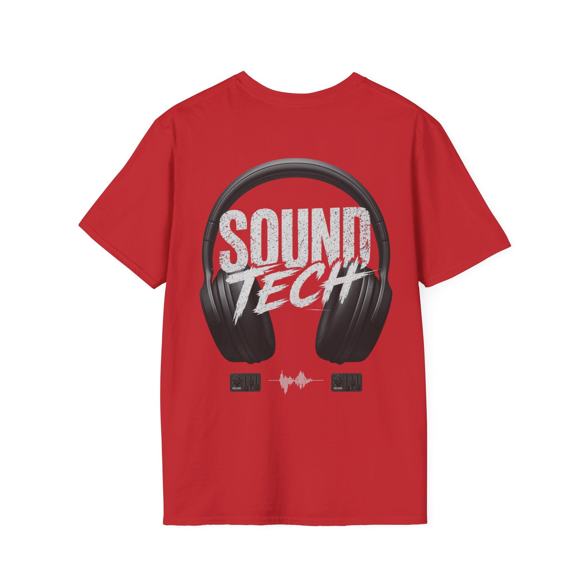 Sound Tech T‑Shirt — Minimalist Crew Neck Tee