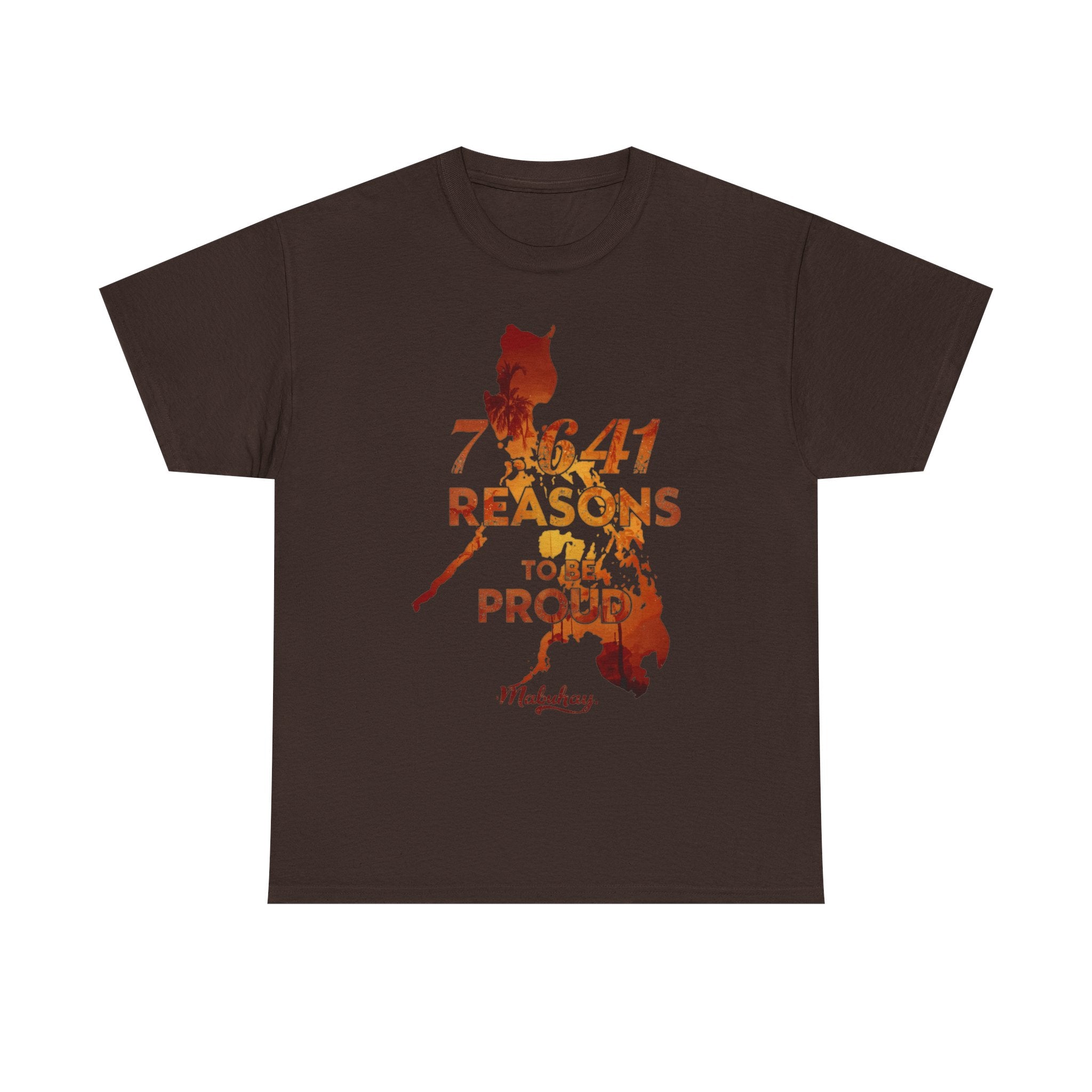 Philippines Pride Tee — "7,641 Reasons to Be Proud" Map Graphic