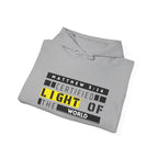 Hoodie - "Certified Light of the World" Christian Hoodie
