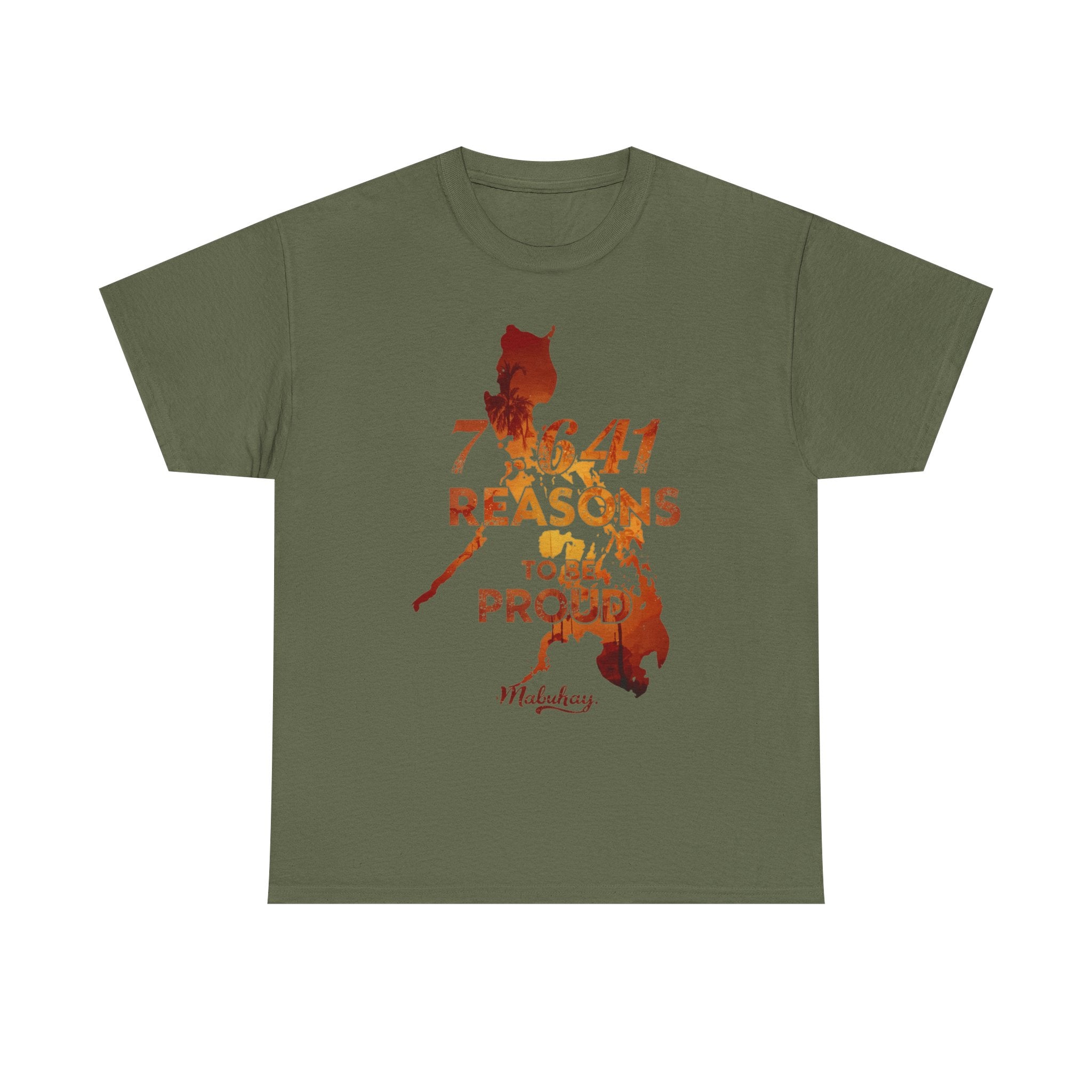 Philippines Pride Tee — "7,641 Reasons to Be Proud" Map Graphic