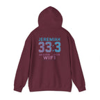 Jeremiah 33:3 "Heaven Has WiFi" Graphic Hoodie – Christian Faith Pullover