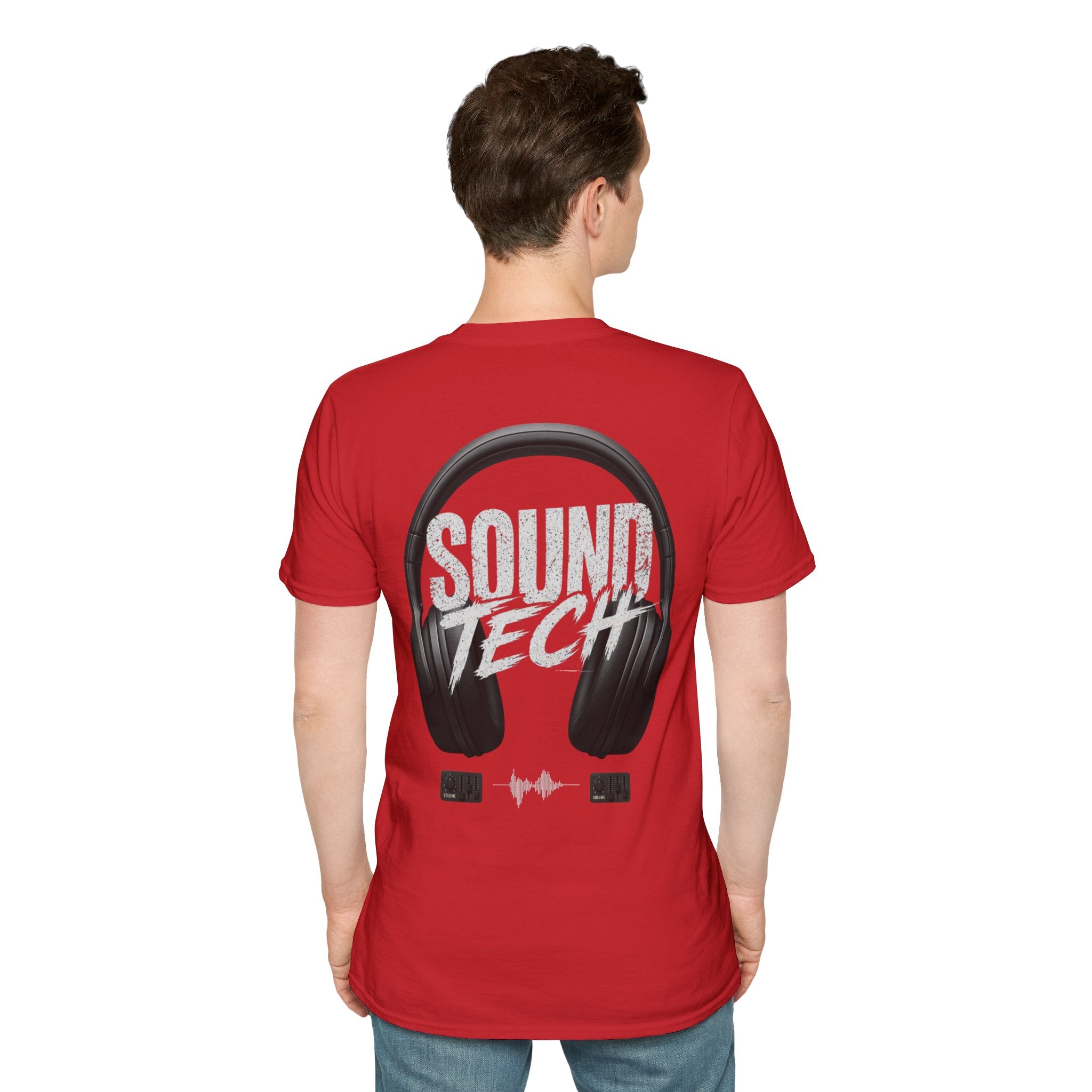 Sound Tech T‑Shirt — Minimalist Crew Neck Tee