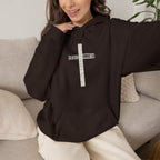 Christian Cross Salvation Hoodie – "Saved By Grace" Faith Graphic Pullover