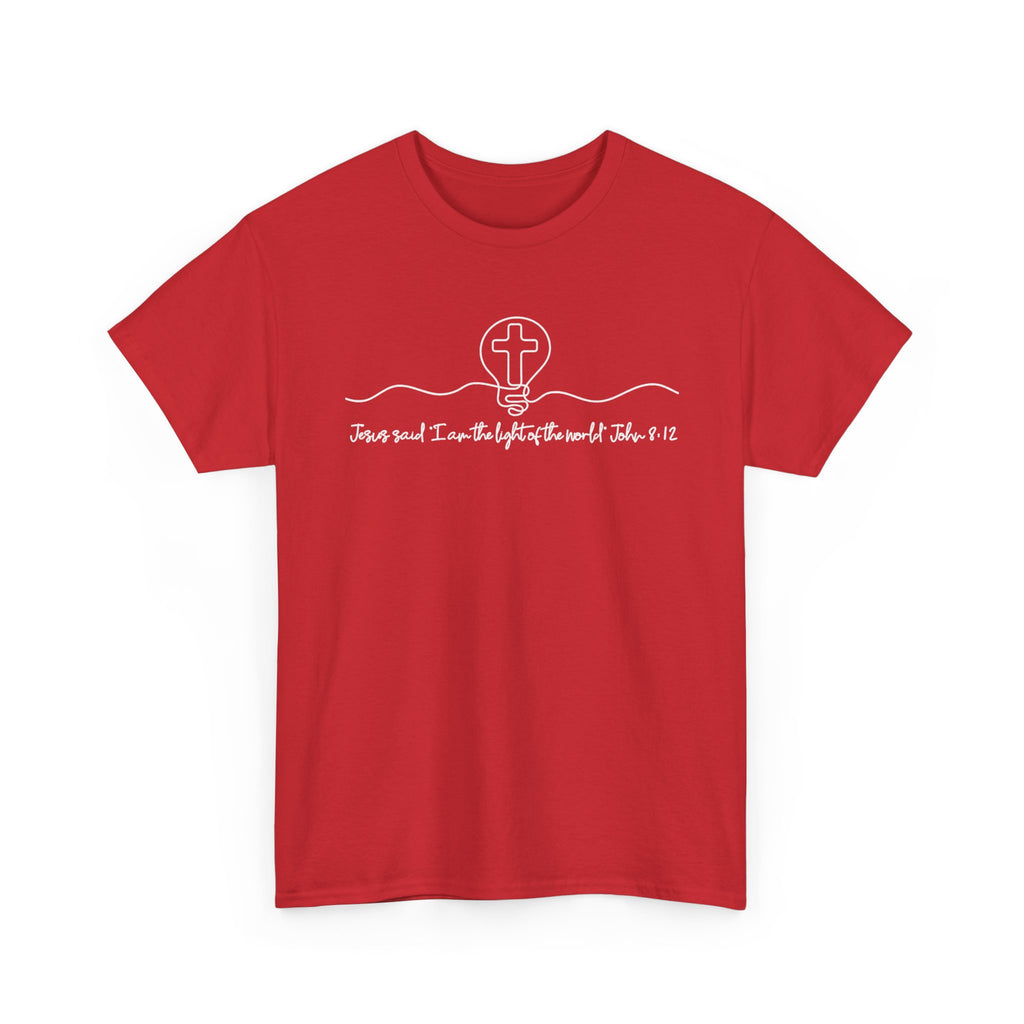 Christian Cross Graphic Tee — "Jesus and I Live By Faith" Inspirational Bible Verse Shirt