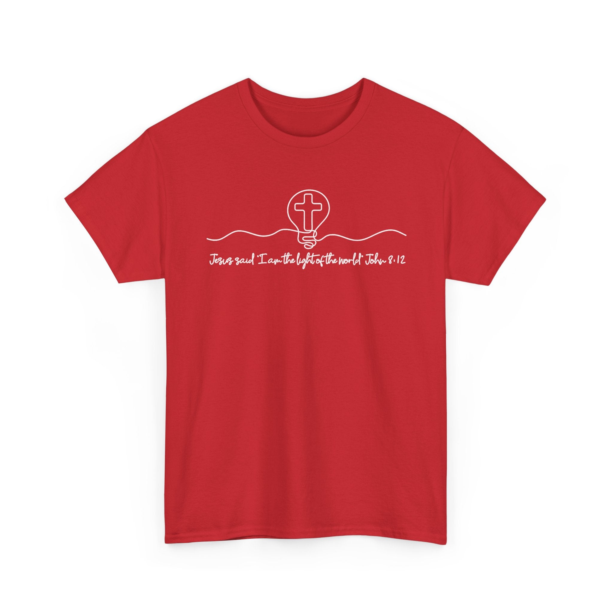 Christian Cross Graphic Tee — "Jesus and I Live By Faith" Inspirational Bible Verse Shirt