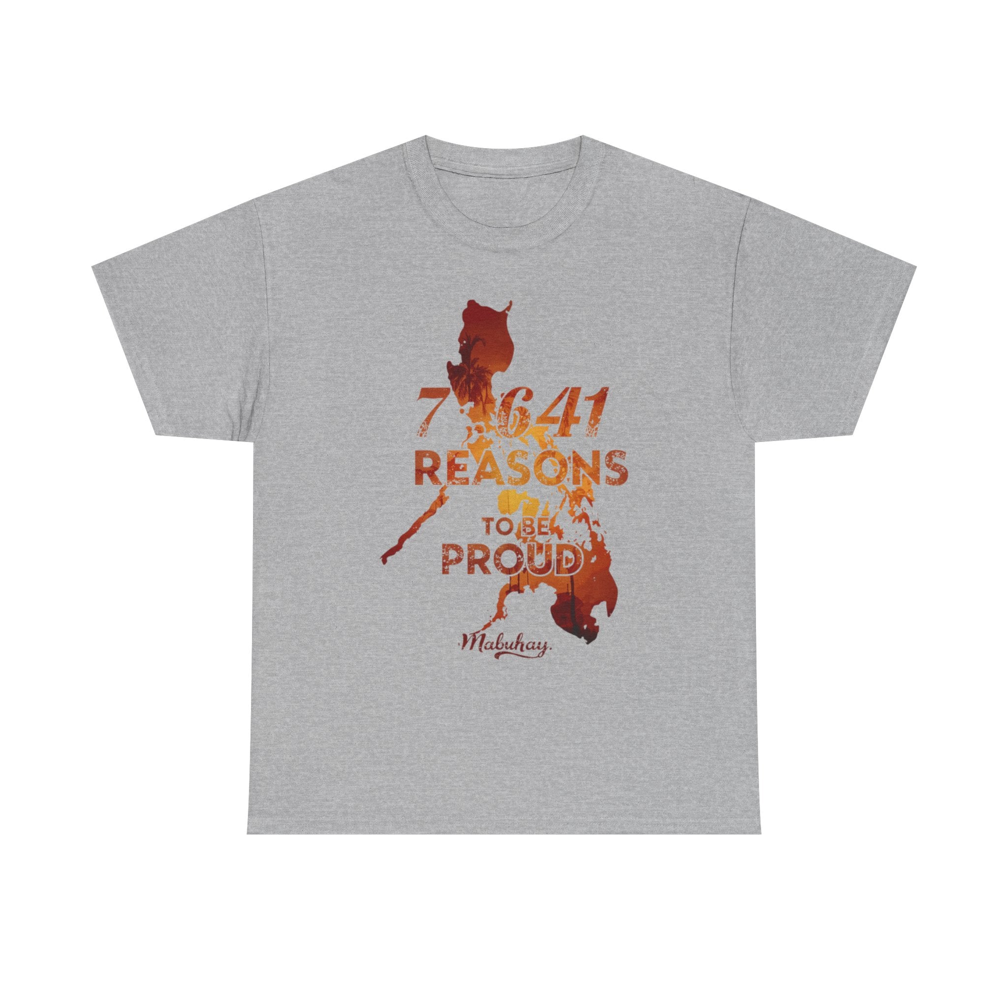 Philippines Pride Tee — "7,641 Reasons to Be Proud" Map Graphic