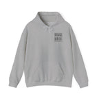 Made in the Philippines Hoodie — Barcode Graphic Back Print