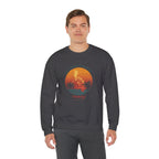 Filipino Crewneck Sweatshirt "Proud to Be Pinoy" Retro Sunset Pullover, Philippines Pride Apparel, Heritage Graphic Sweatshirt