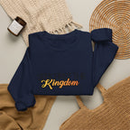 Seek First the Kingdom Crewneck Sweatshirt — Christian Faith Graphic Sweatshirt