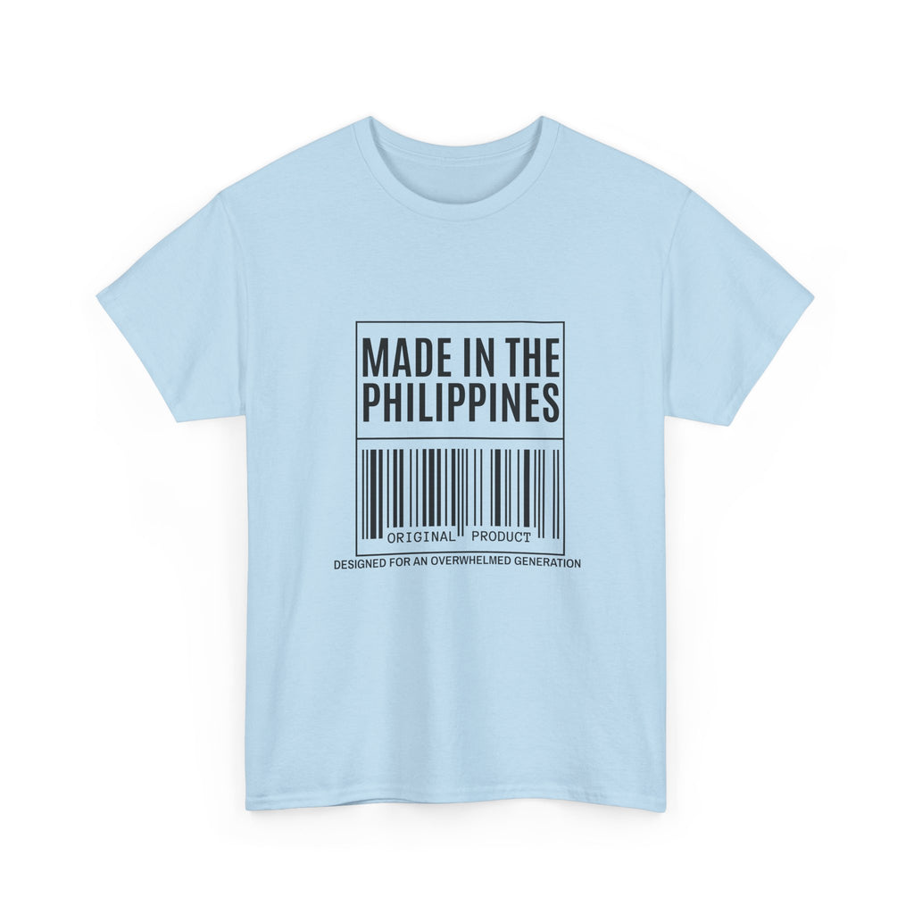 Made in the Philippines T‑Shirt — Barcode Heritage Tee