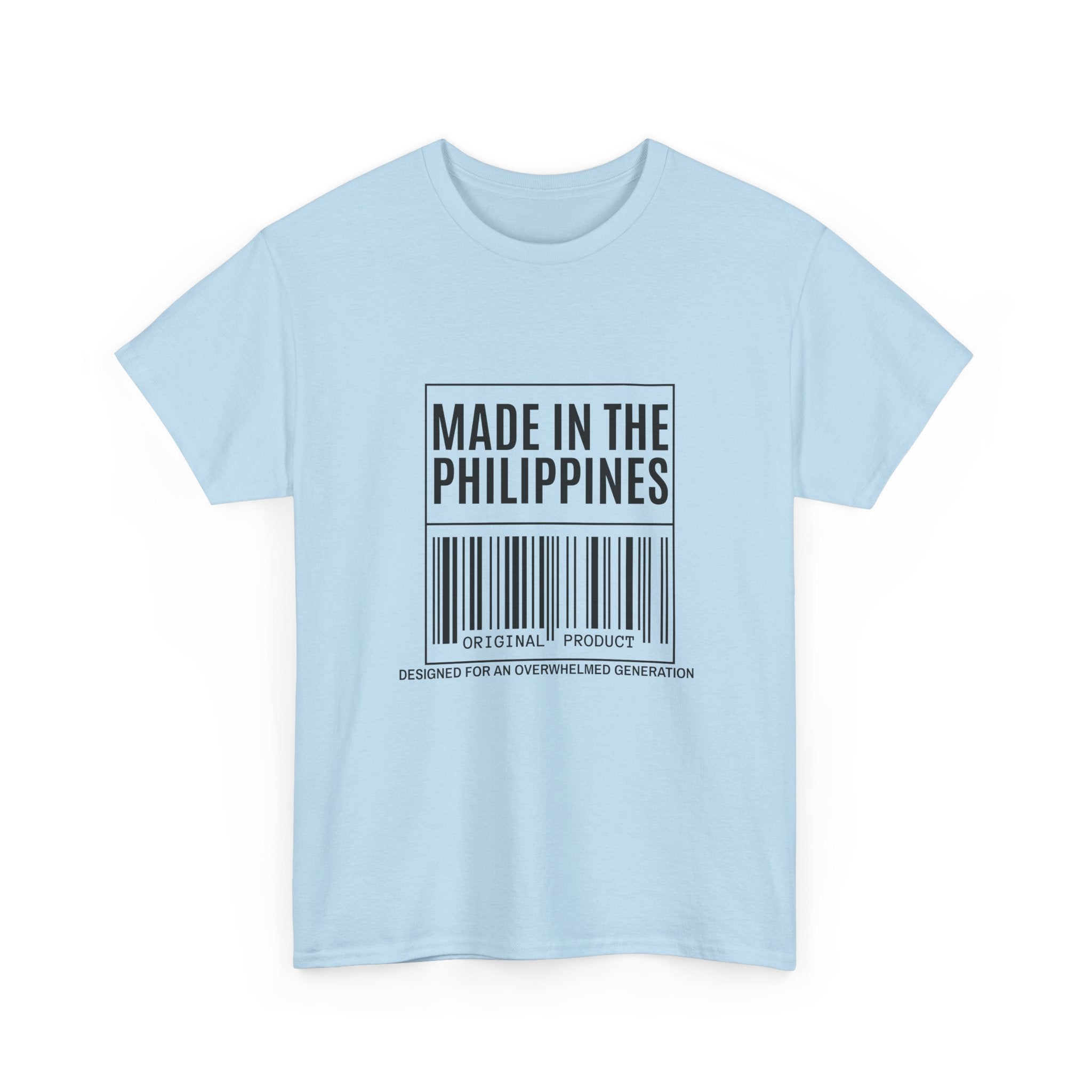 Made in the Philippines T‑Shirt — Barcode Heritage Tee