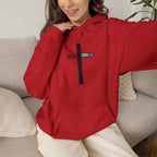 Faith Cross Salvation Hoodie — Minimalist Black Cross Christian Hoodie