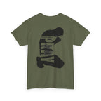 Pray More Tee — "Pray More, Panic Less" Christian Graphic T-Shirt