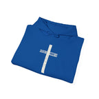 Christian Cross Salvation Hoodie – "Saved By Grace" Faith Graphic Pullover
