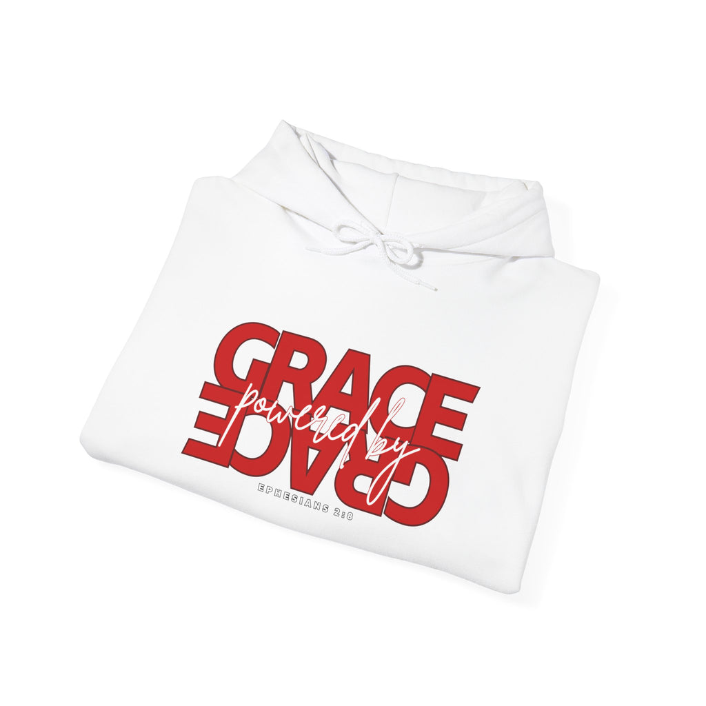 Grace Reversed Hoodie — Faith-Inspired Graphic Sweatshirt