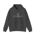 Christian Hoodie with Light of the World and Cross Design – Faith Comfort Sweatshirt