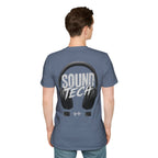 Sound Tech T‑Shirt — Minimalist Crew Neck Tee
