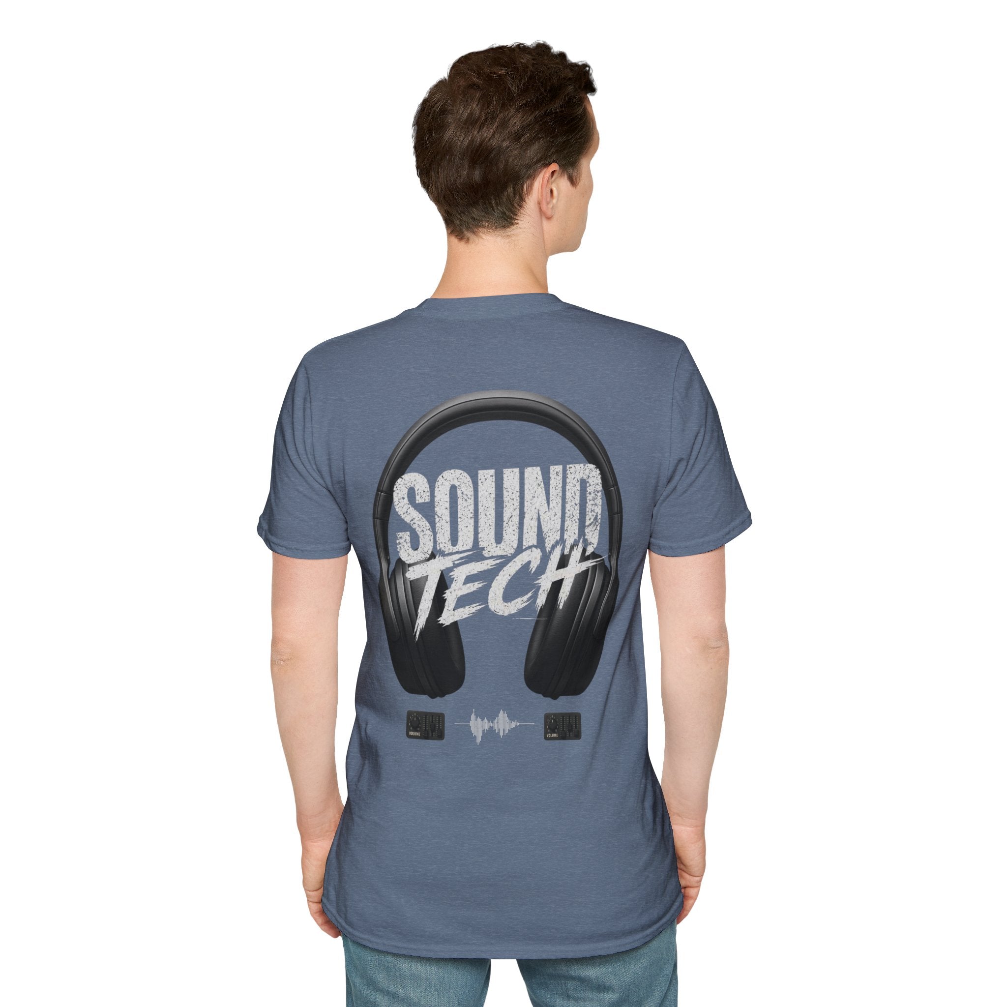 Sound Tech T‑Shirt — Minimalist Crew Neck Tee