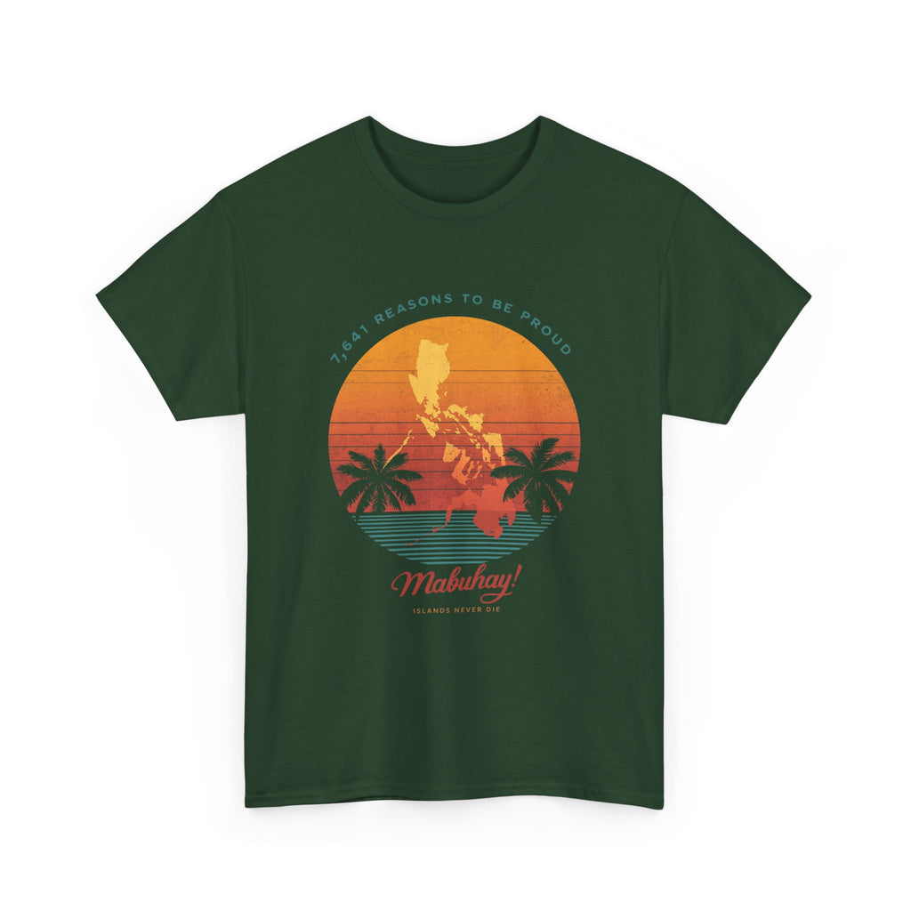 T-Shirt - 'Mabuhay' Tropical Sunset Philippines Pride Tee