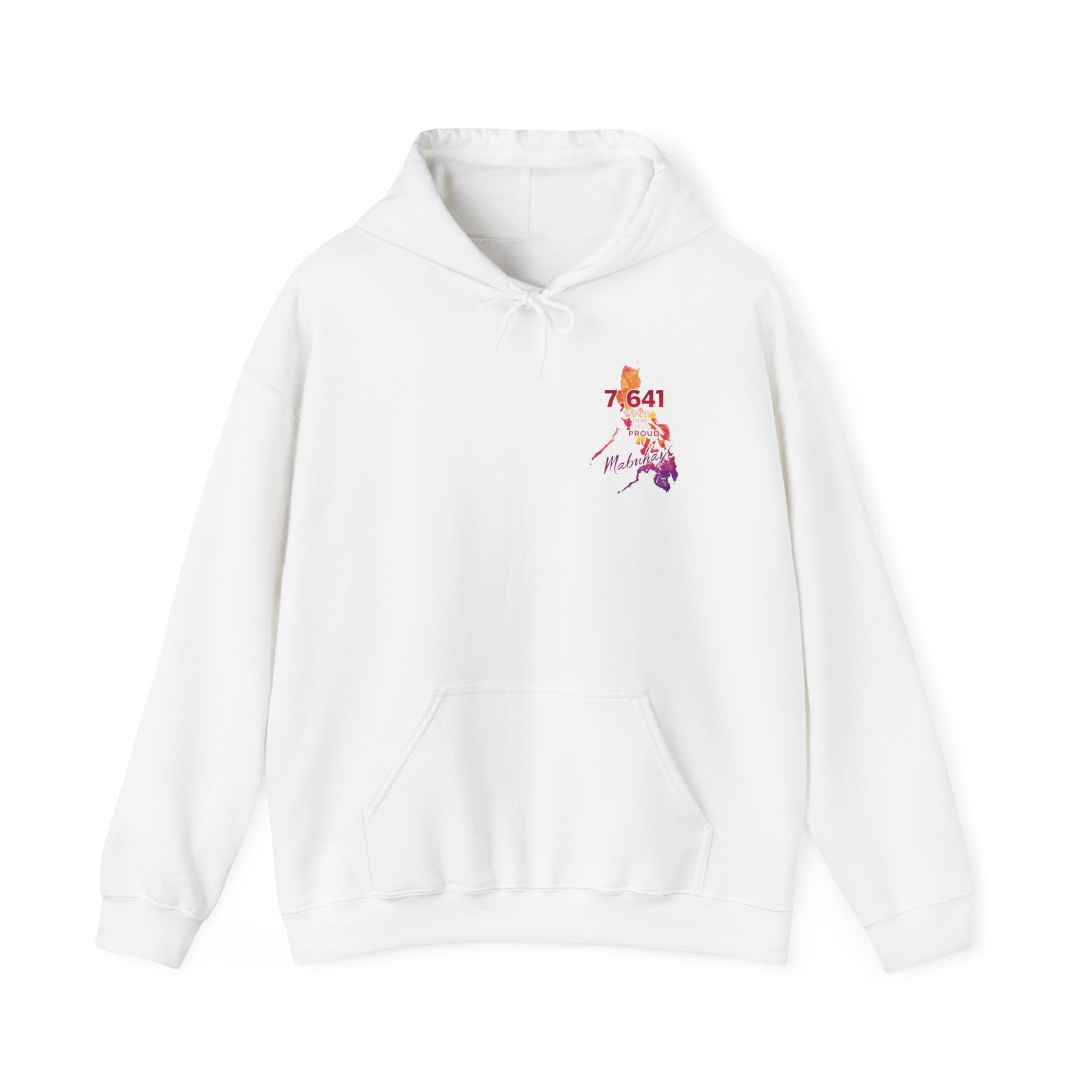 Philippines Pride Hoodie — 7,641 Map Design