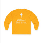 Not Perfect But Forgiven Long Sleeve Tee — Christian Faith Graphic Shirt