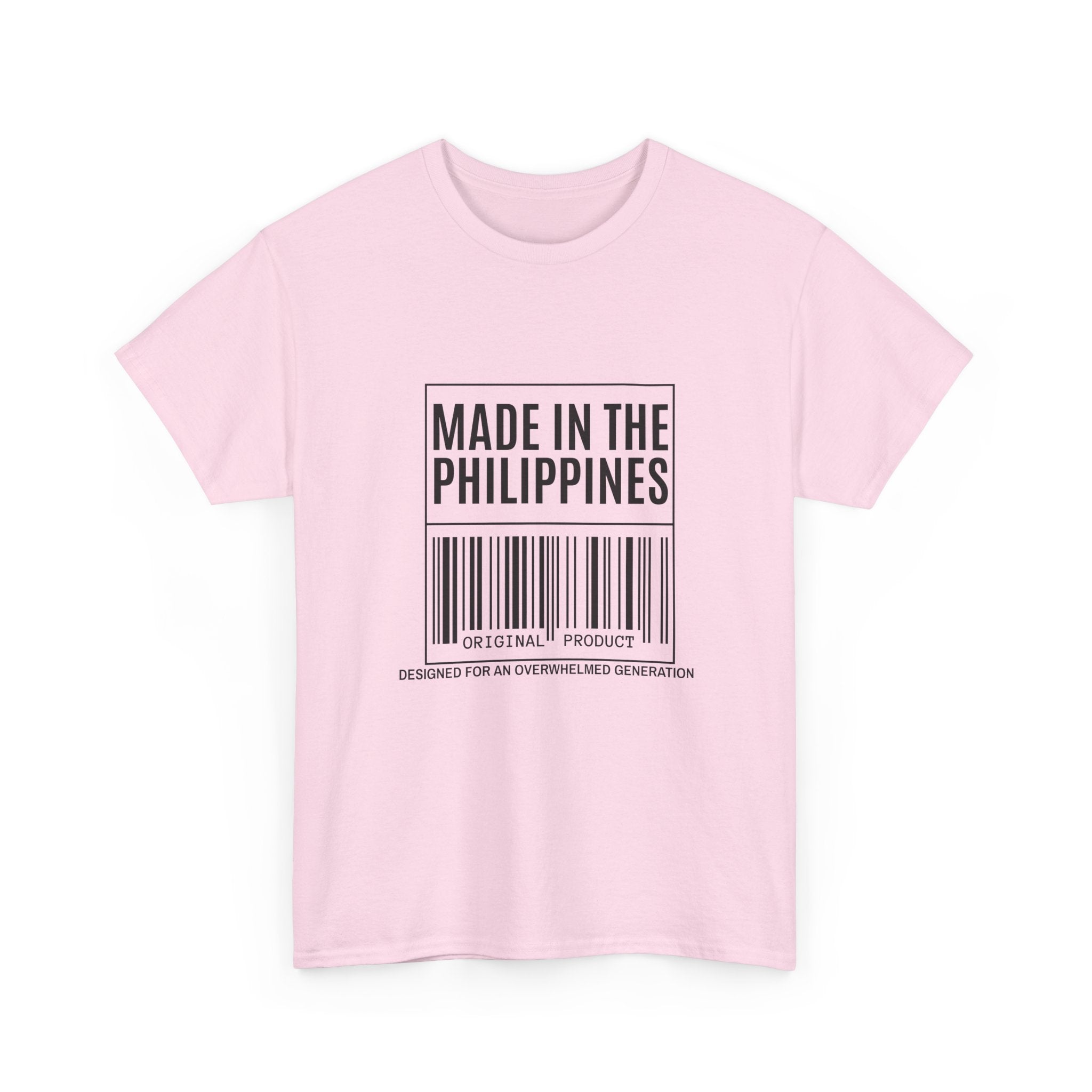 Made in the Philippines T‑Shirt — Barcode Heritage Tee