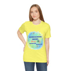 Homeschool Mode Tee — "Always On" Watercolor Kids & Parent Homeschool Shirt