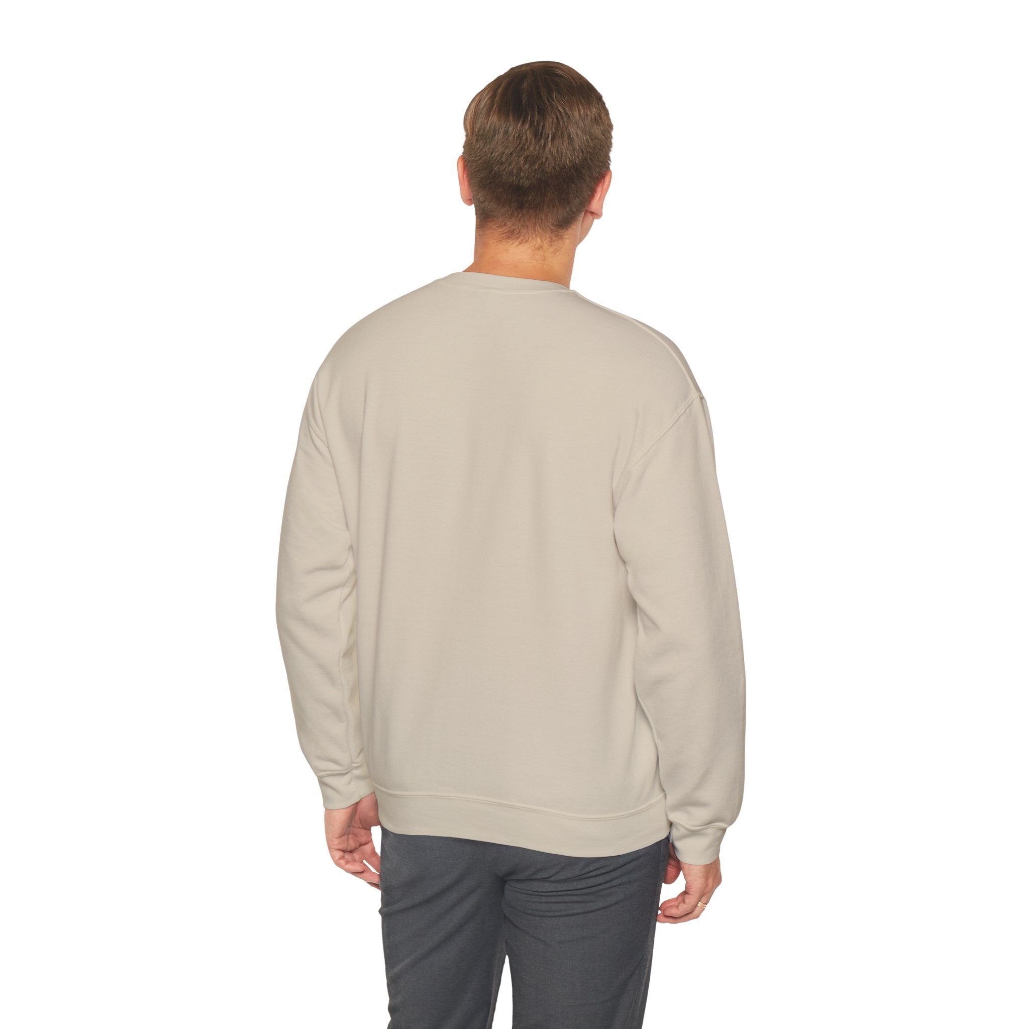 Christian Crewneck Sweatshirt "Walk By Faith" Pullover, 2 Corinthians 5:7 Apparel, Minimalist Faith Graphic Sweatshirt