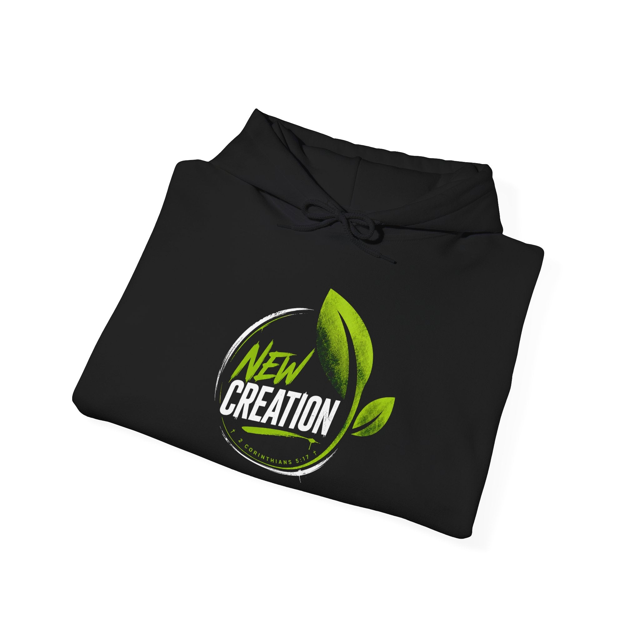 New Creation Hoodie - Christian Faith Renewal Graphic Sweatshirt