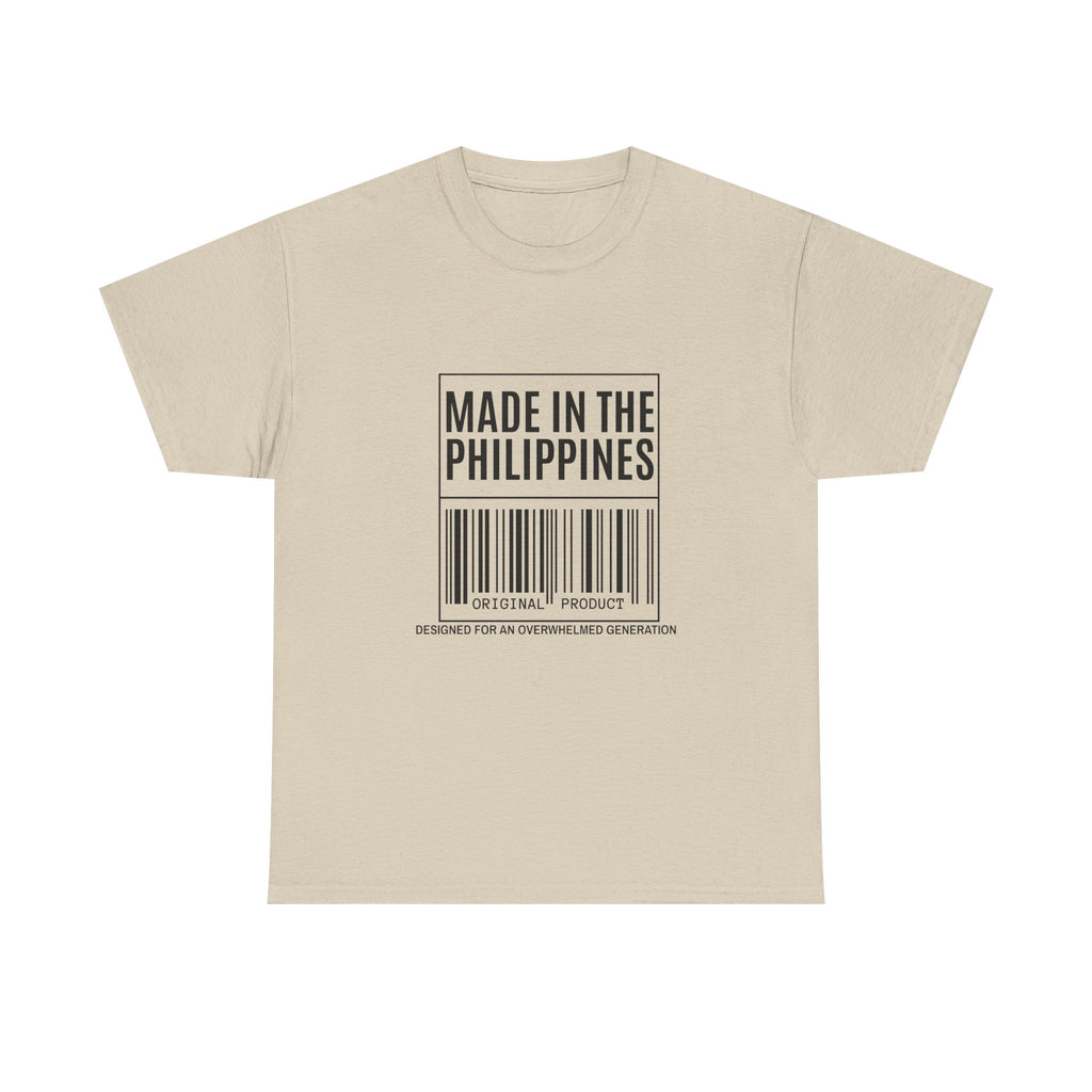 Made in the Philippines T‑Shirt — Barcode Heritage Tee