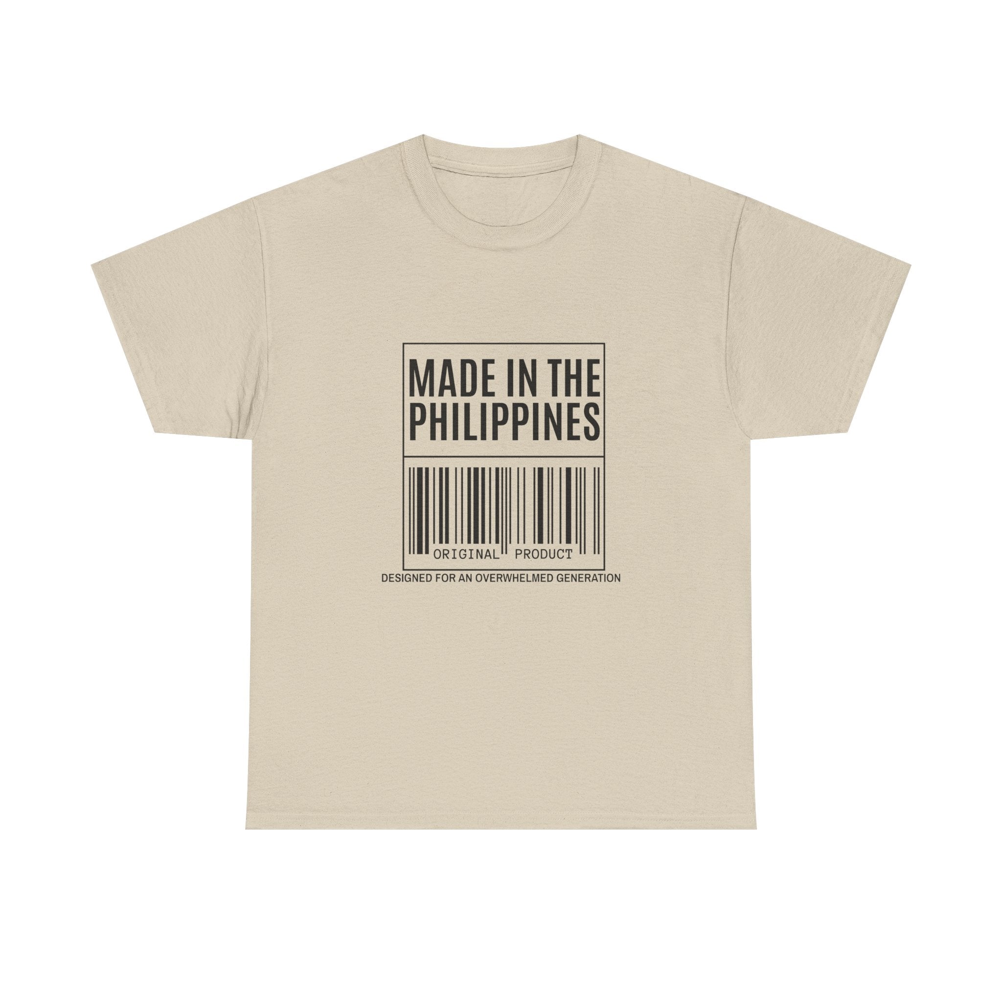 Made in the Philippines T‑Shirt — Barcode Heritage Tee