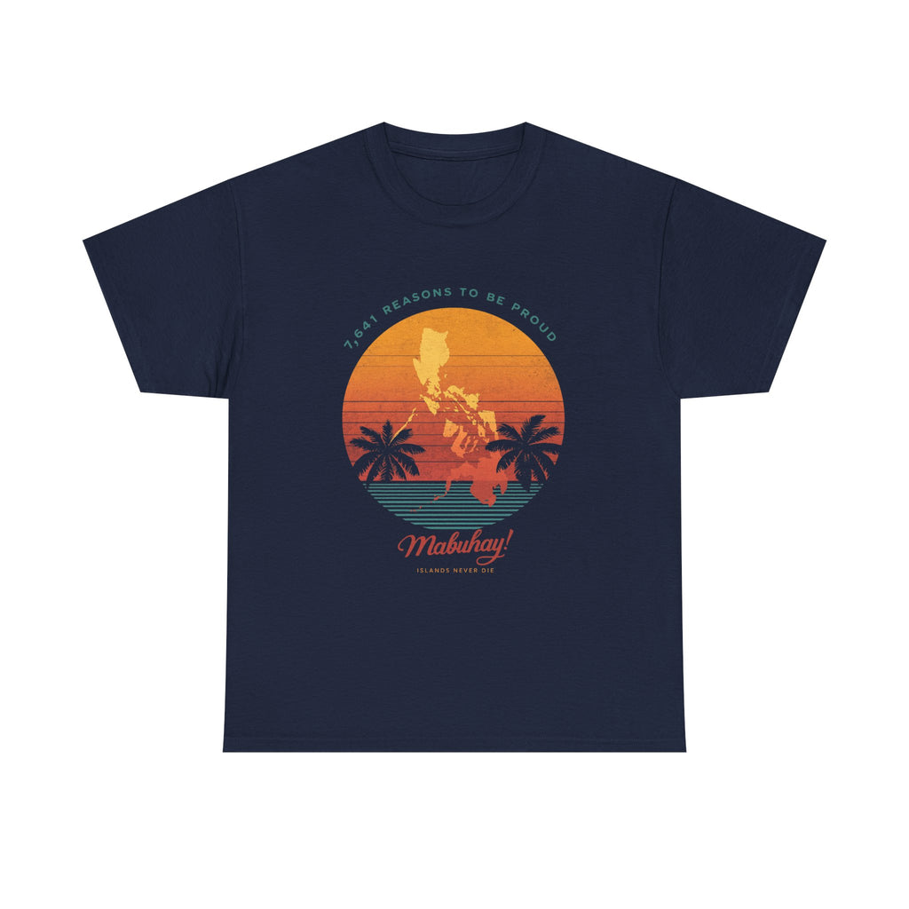 T-Shirt - 'Mabuhay' Tropical Sunset Philippines Pride Tee