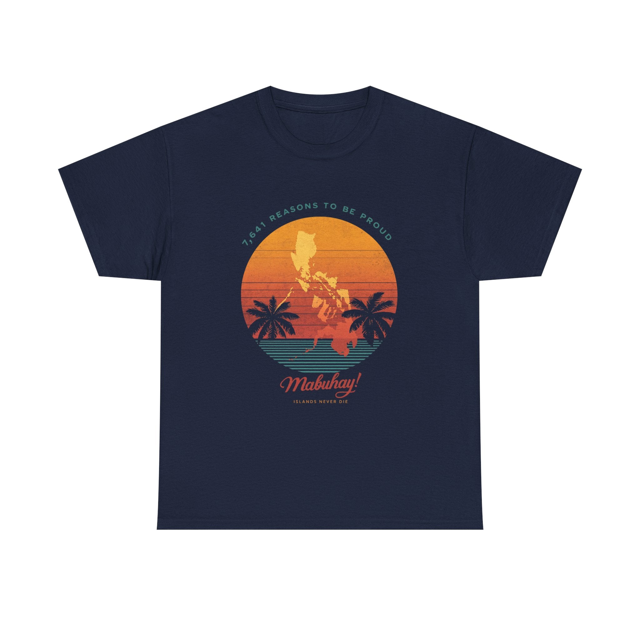 T-Shirt - 'Mabuhay' Tropical Sunset Philippines Pride Tee