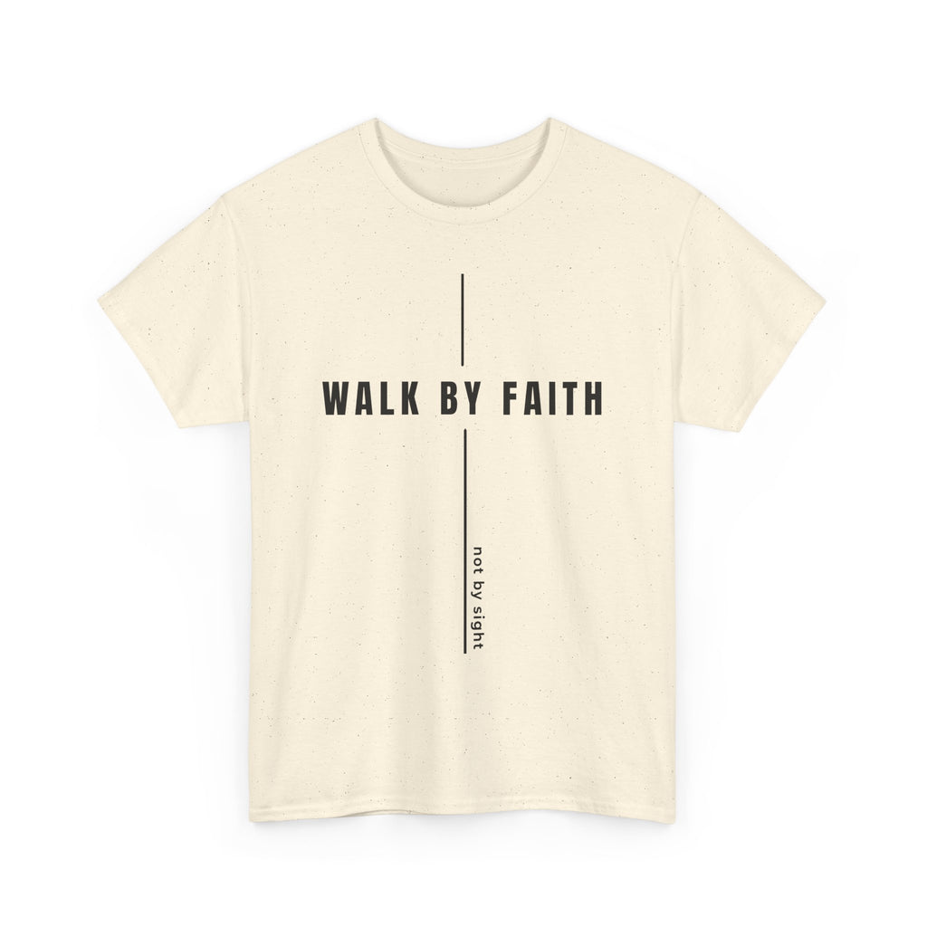 Christian 'Walk By Faith' Tee — Inspirational Faith T-Shirt