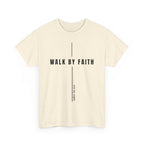 Christian 'Walk By Faith' Tee — Inspirational Faith T-Shirt