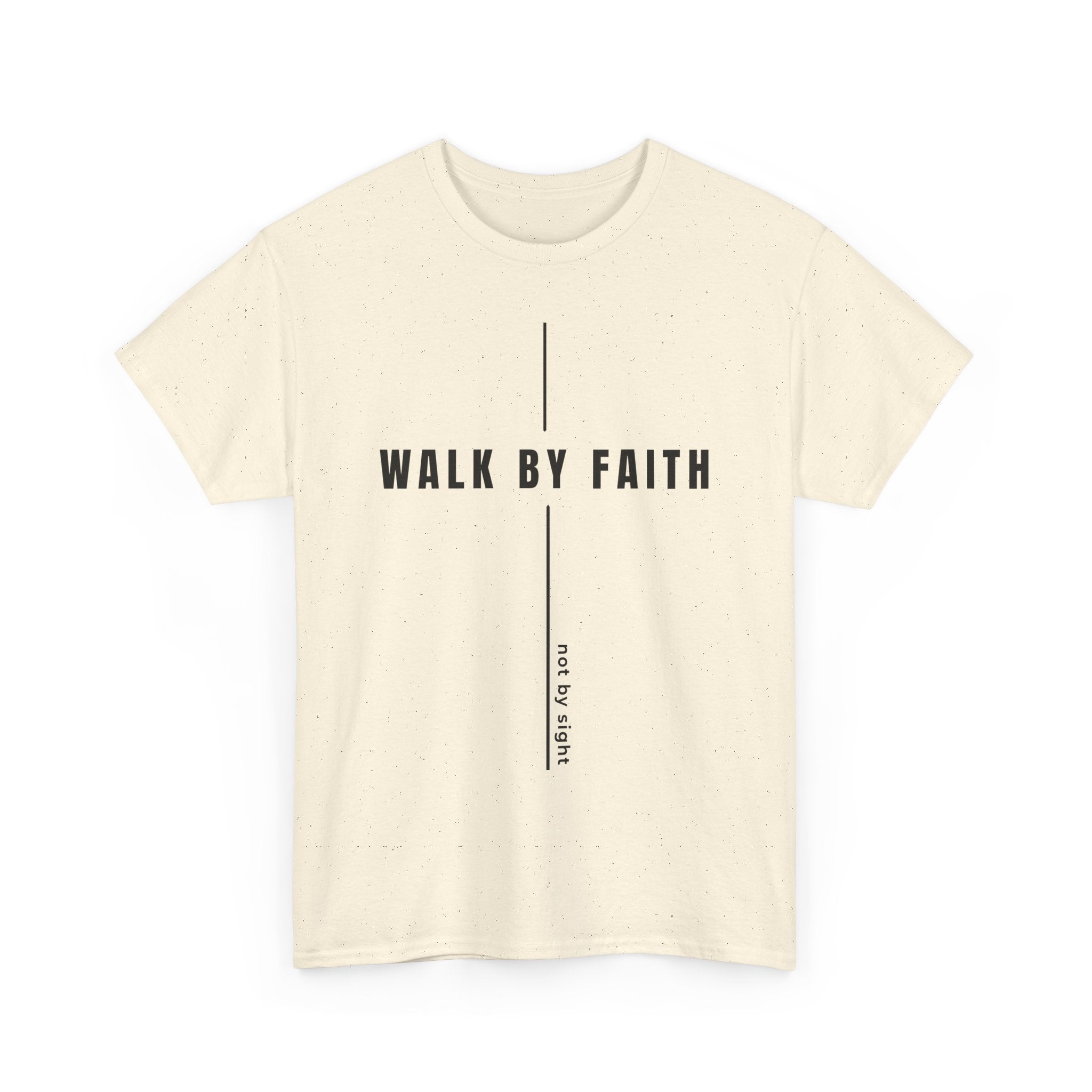 Christian 'Walk By Faith' Tee — Inspirational Faith T-Shirt